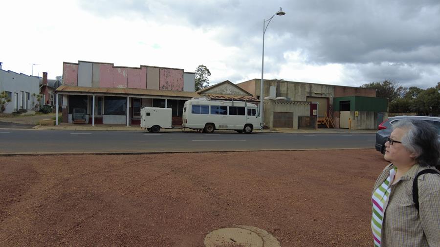 Old shops opposite op-shop